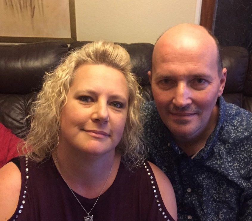 a photo of Clare and Matthew