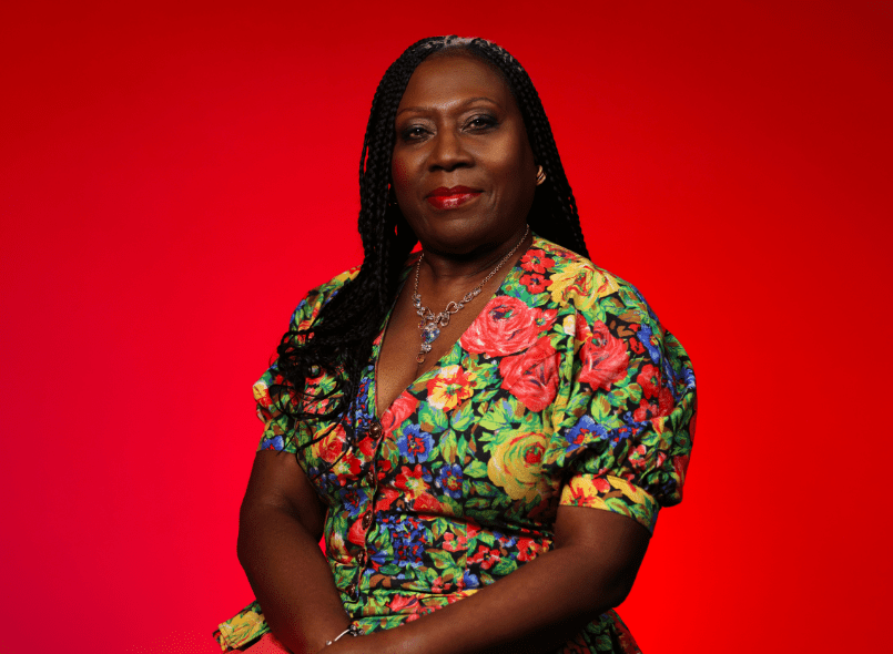 A photo of Marcia from the campaign
