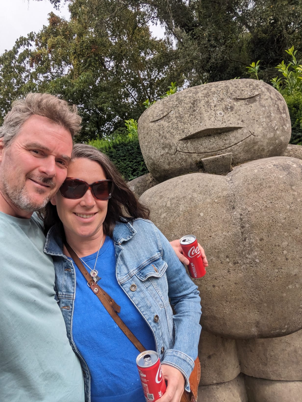 a photo of Emma and her husband