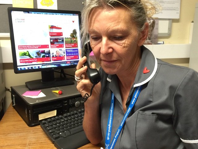 Tracie, Ask Eve Nurse, on the phone 