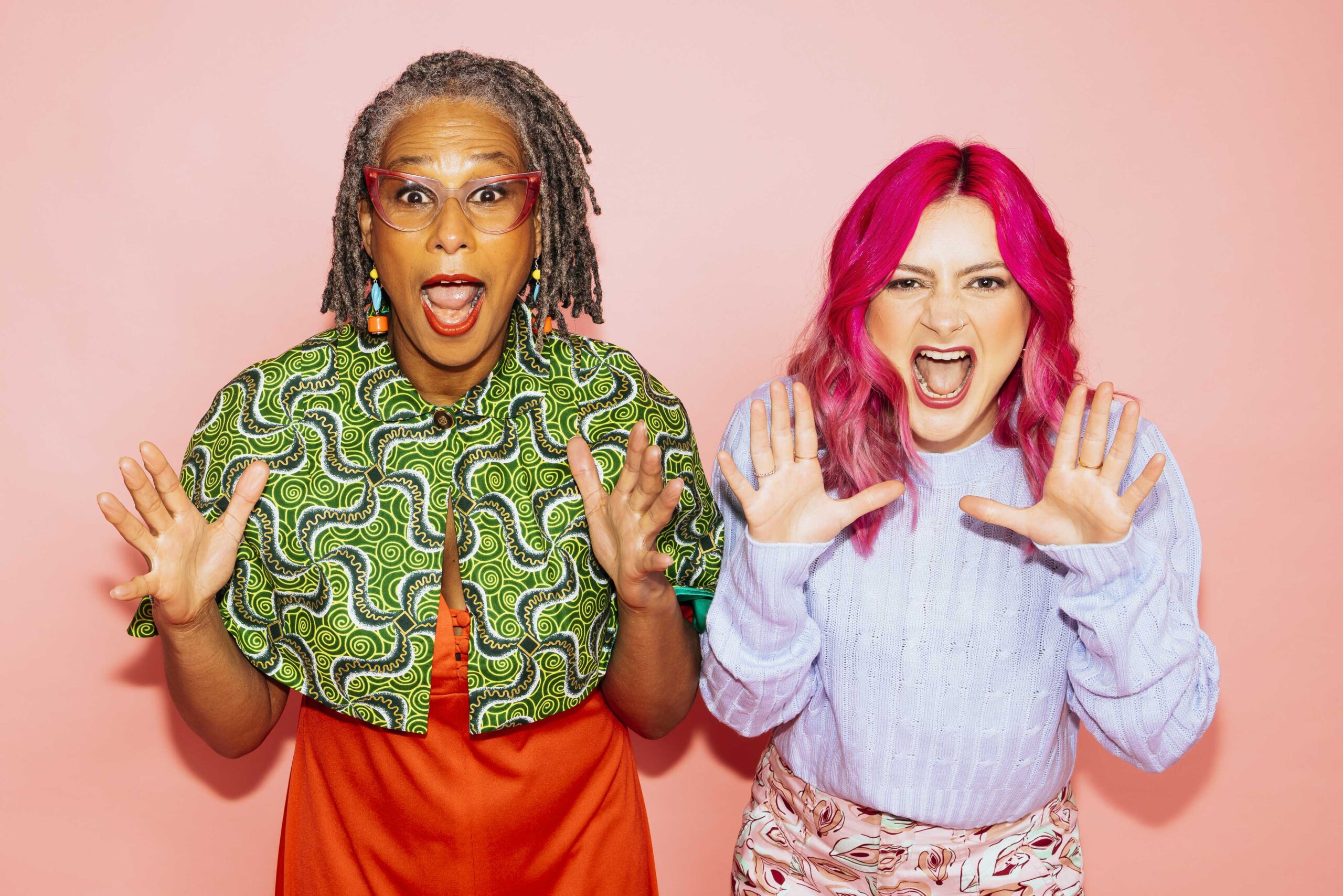 Karen Arthur and Lydia Brain