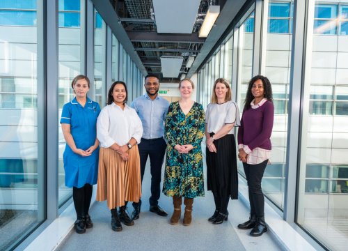 Image of researchers from Birmingham University